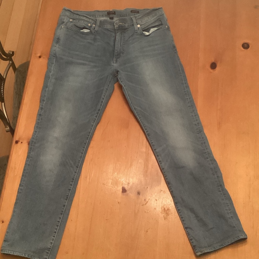 J. Crew Men's Light Blue Straight Jeans 34x29